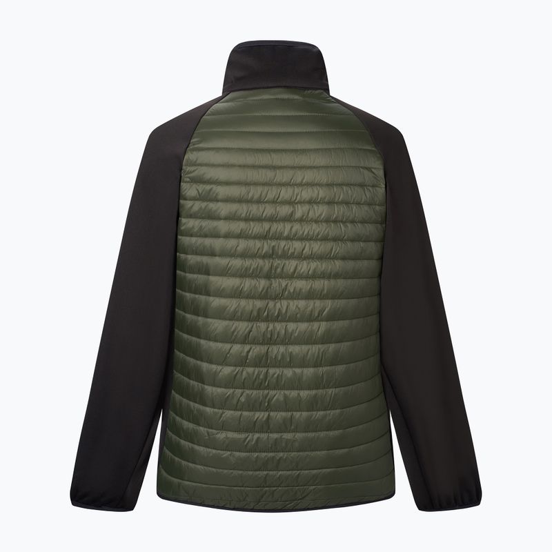 Мъжко хибридно яке REGATTA Clumber Hybrid dark khaki/black/sunset 8