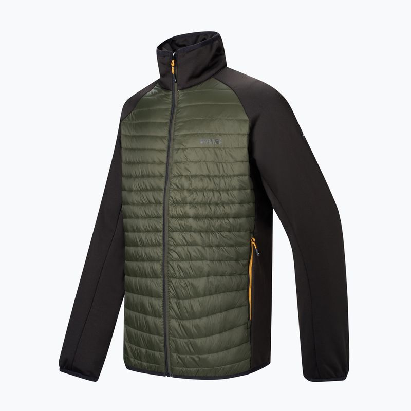 Мъжко хибридно яке REGATTA Clumber Hybrid dark khaki/black/sunset 9