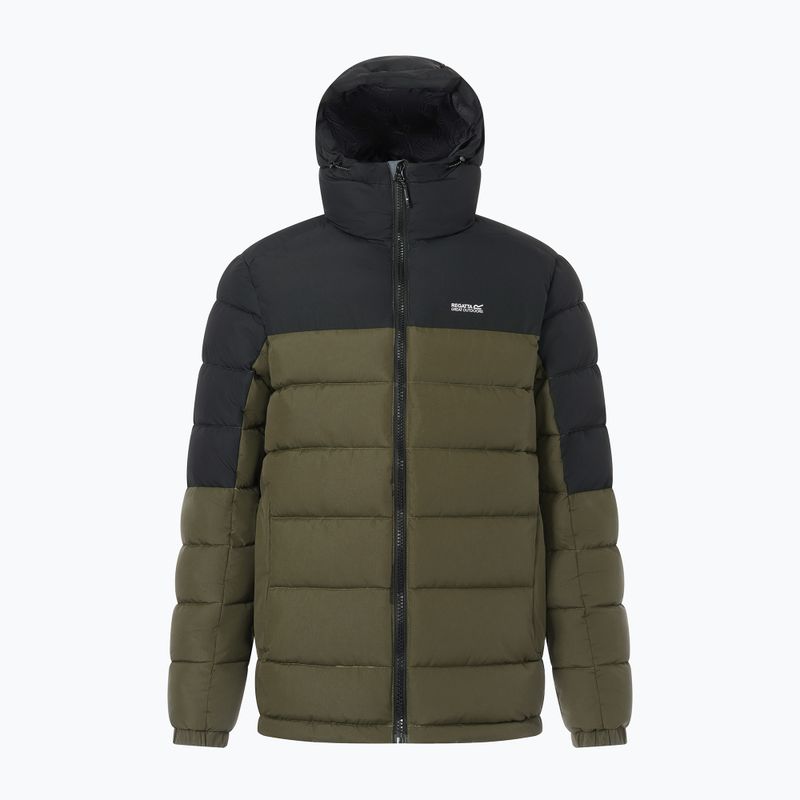 Мъжко ватирано яке REGATTA Aldthron dark khaki/black 8