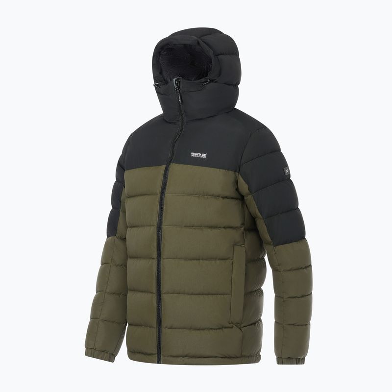 Мъжко ватирано яке REGATTA Aldthron dark khaki/black 10