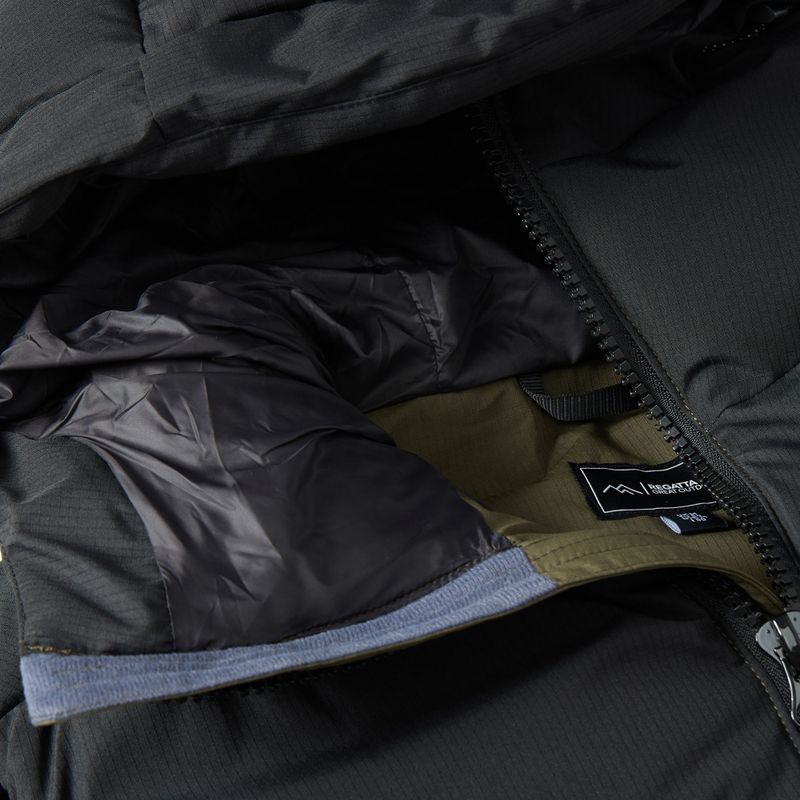 Мъжко ватирано яке REGATTA Aldthron dark khaki/black 11