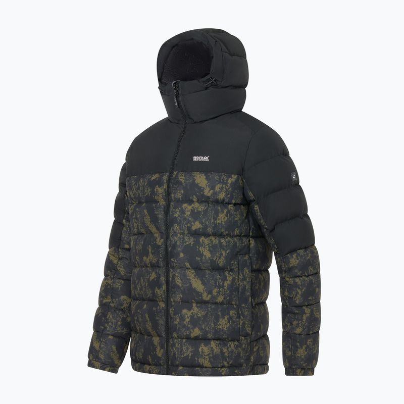 Мъжко ватирано яке REGATTA Aldthron textured print/black 10