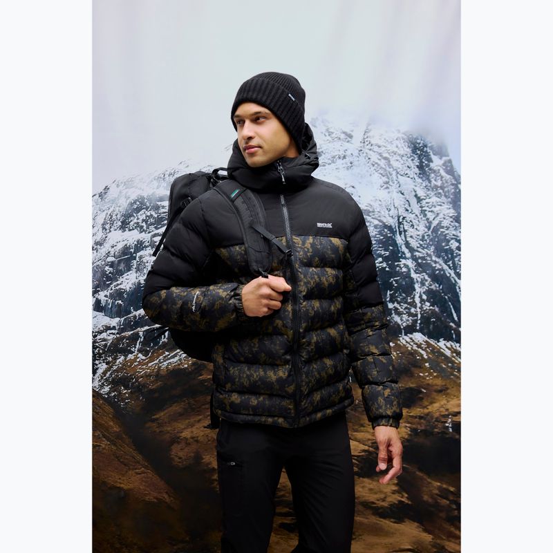 Мъжко ватирано яке REGATTA Aldthron textured print/black 17