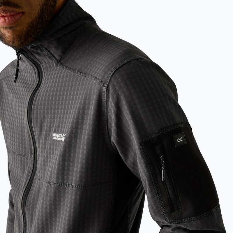 Мъжки суитшърт REGATTA Baslinn ash/black 7