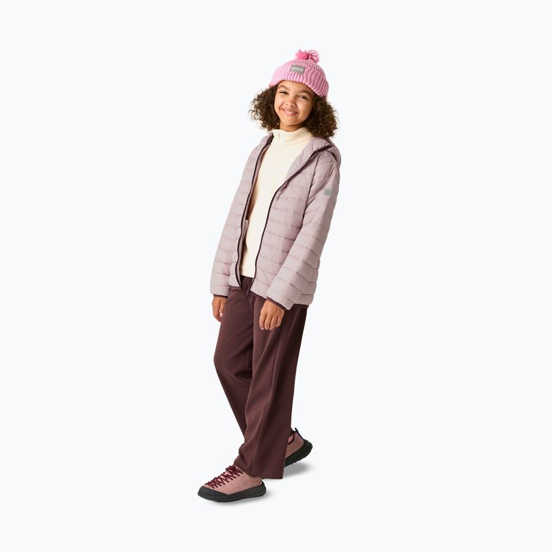 Детско пухено яке Regatta Hooded Marizion powder lilac 6