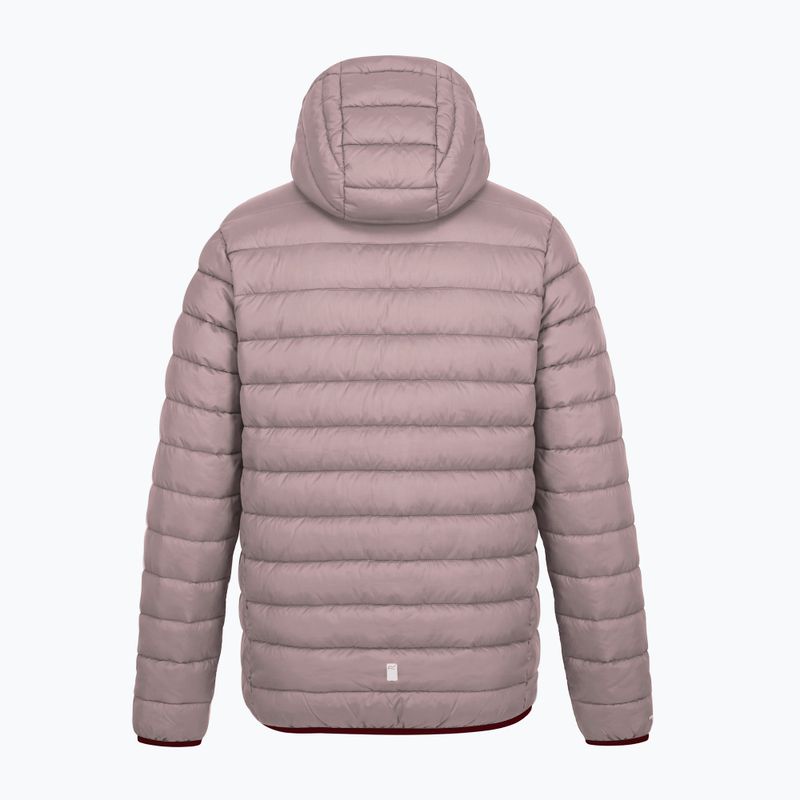 Детско пухено яке Regatta Hooded Marizion powder lilac 2