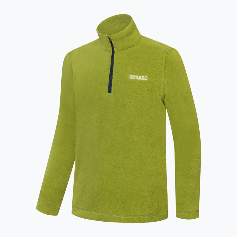 Детски поларен суитшърт REGATTA Hot Shot II golden cypress 9