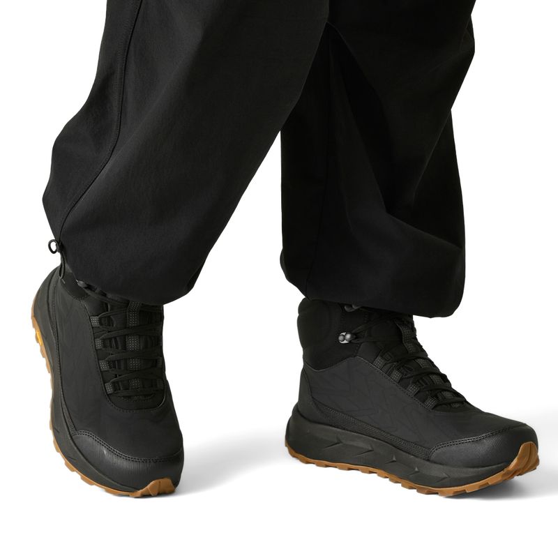 Мъжки туристически обувки REGATTA Onyx Mid black gum 5