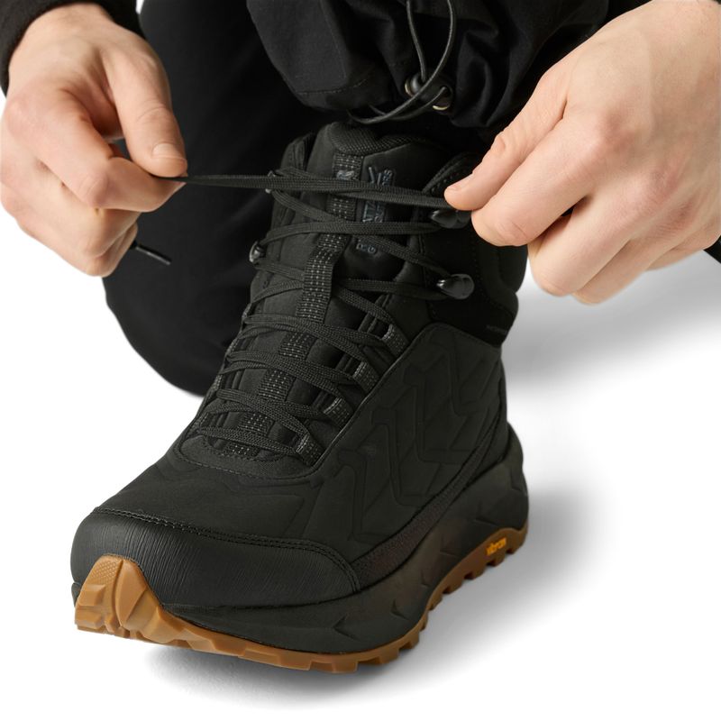 Мъжки туристически обувки REGATTA Onyx Mid black gum 8