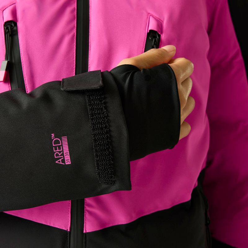 Дамско скиорско яке Dare 2b Carve It extreme pink/black 7
