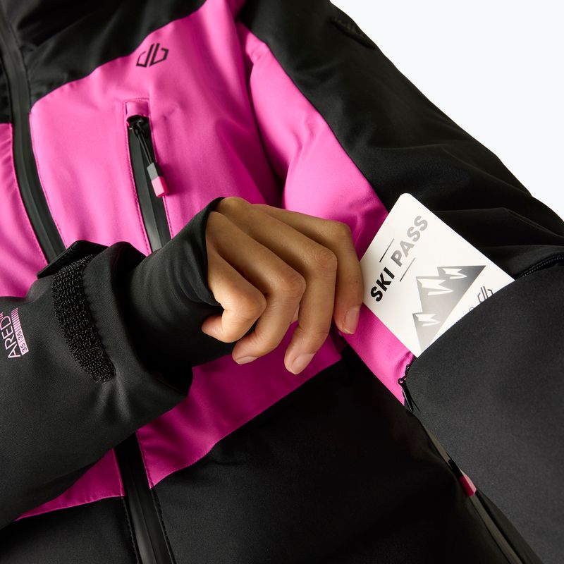 Дамско скиорско яке Dare 2b Carve It extreme pink/black 9