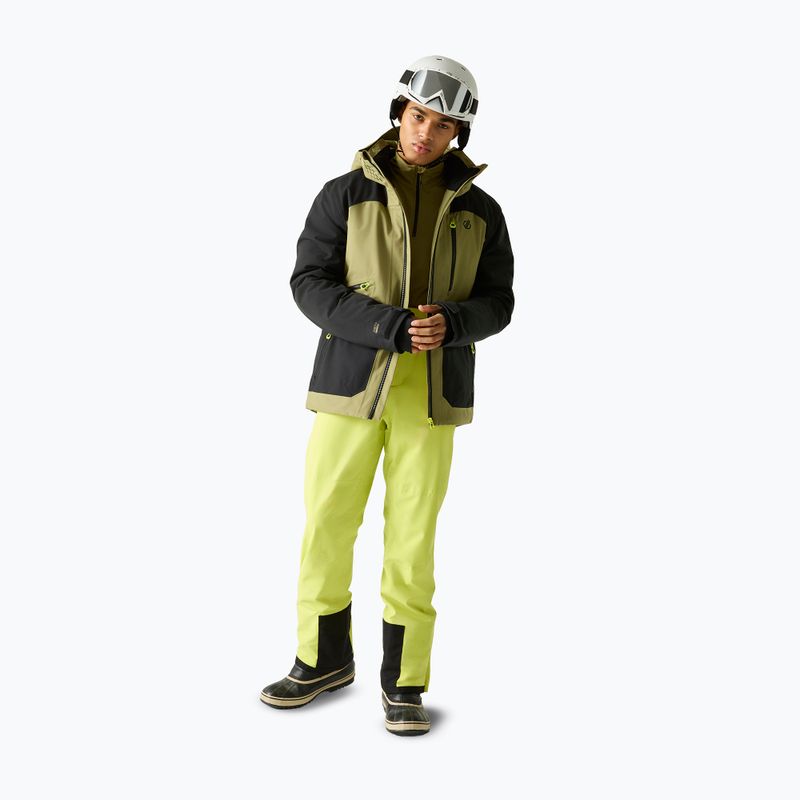 Мъжко скиорско яке Dare2B Baseplate IV Jacket black/martini olive 2