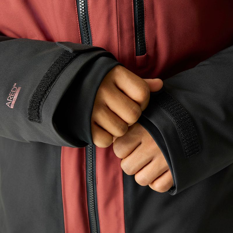 Мъжко скиорско яке Dare2B Baseplate IV Jacket black/rustic red 7