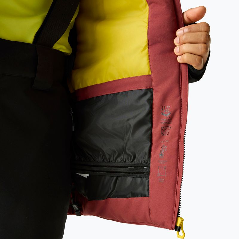 Мъжко скиорско яке Dare2B Baseplate IV Jacket black/rustic red 9