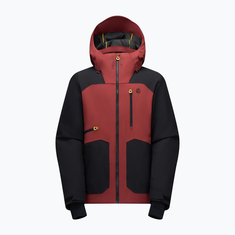 Мъжко скиорско яке Dare2B Baseplate IV Jacket black/rustic red 10