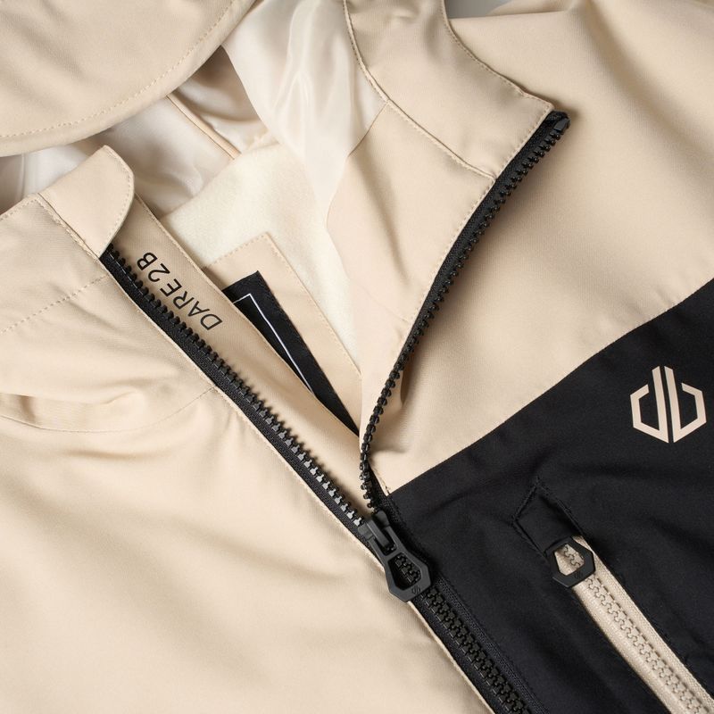 Мъжко скиорско яке Dare2B Halfpipe IV Jacket white pepper/black 13