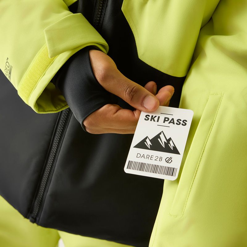 Мъжко скиорско яке Dare2B Halfpipe IV Jacket mango mint/black 9