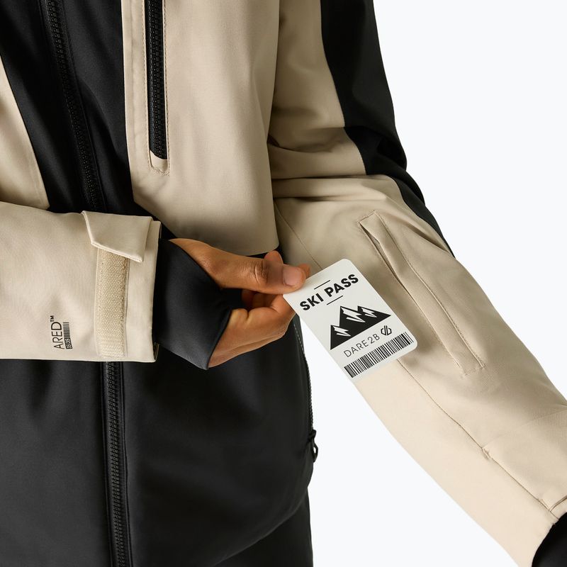 Мъжко скиорско яке Dare2B Eagle IV Jacket black/white pepper 7