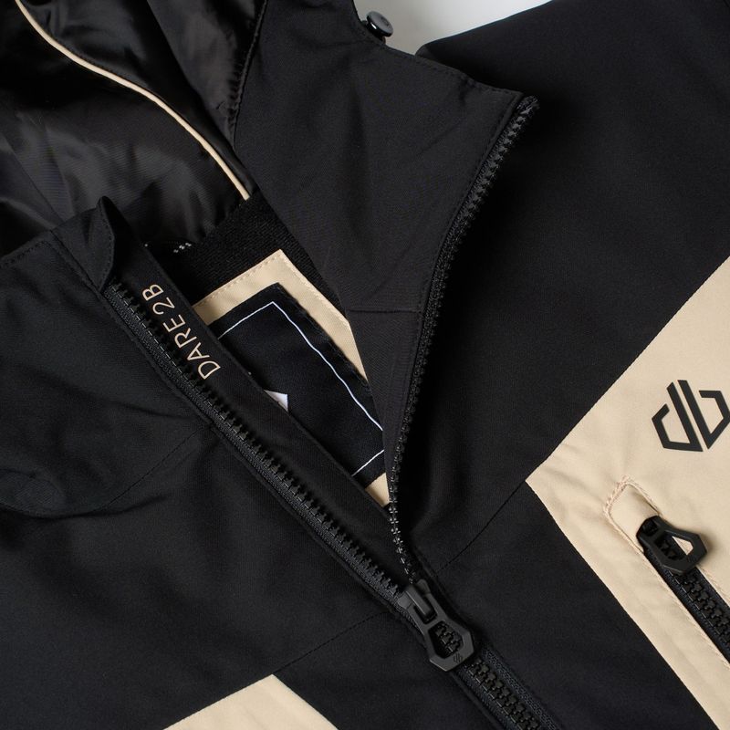 Мъжко скиорско яке Dare2B Eagle IV Jacket black/white pepper 13