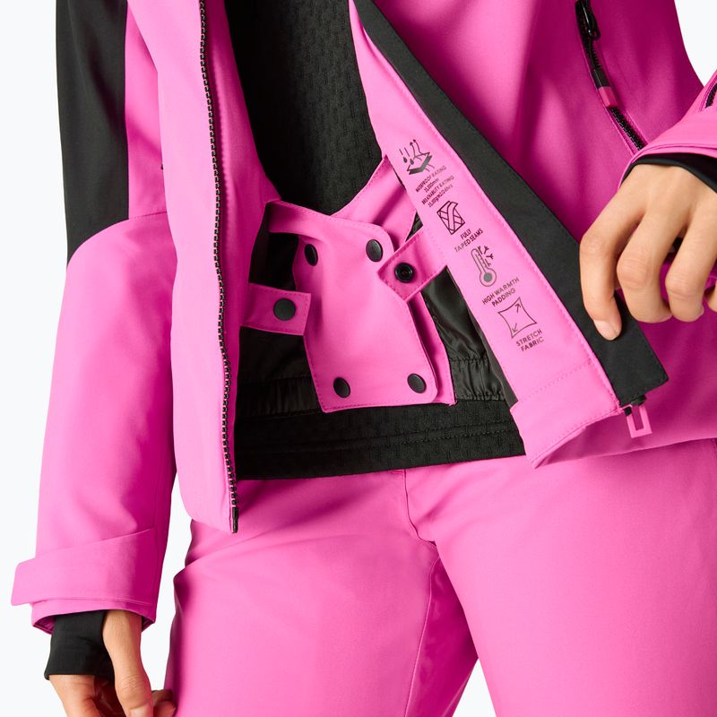 Дамско скиорско яке Dare2B Flurry III Jacket extreme pink/black 8