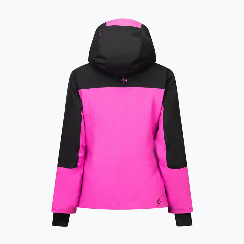 Дамско скиорско яке Dare2B Flurry III Jacket extreme pink/black 11