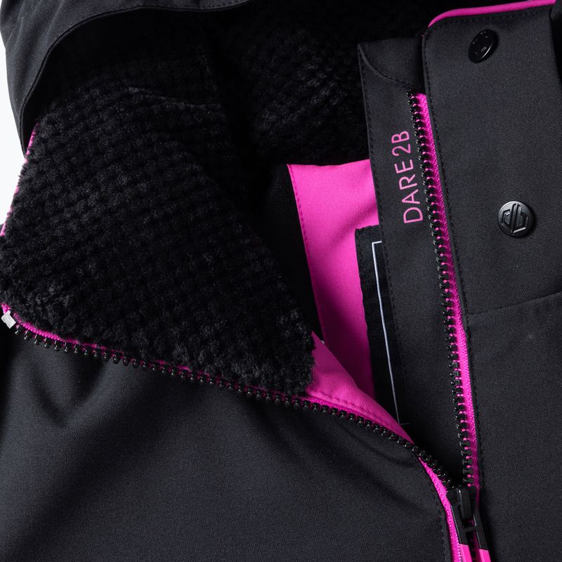 Дамско скиорско яке Dare2B Flurry III Jacket extreme pink/black 13