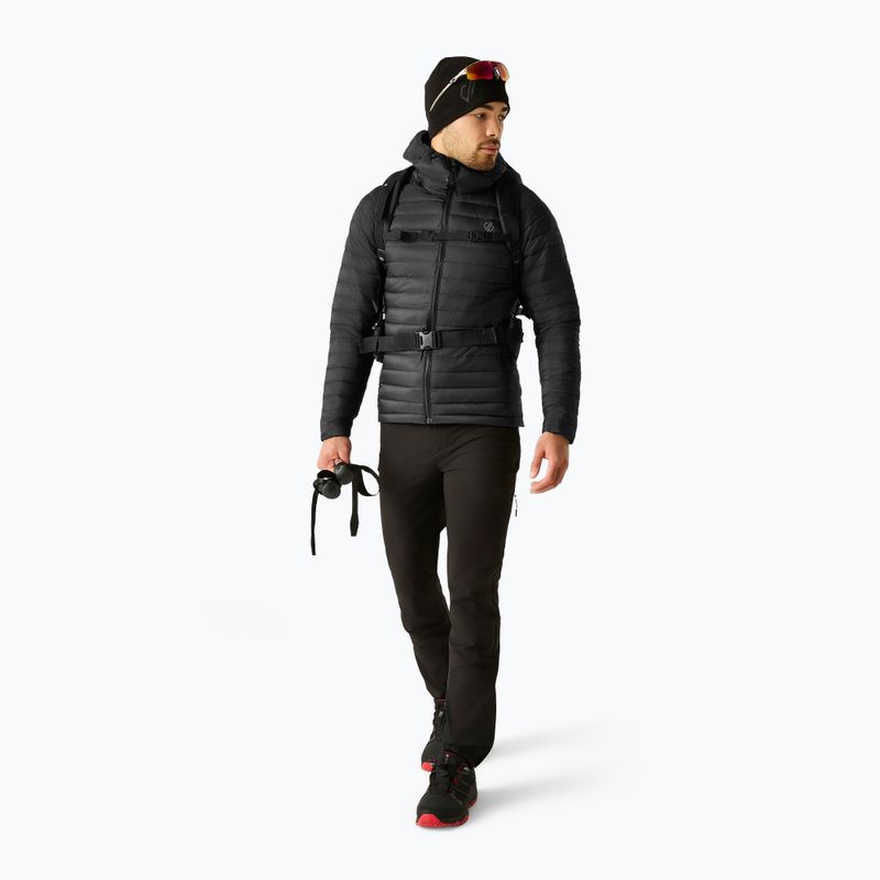 Мъжко скиорско яке Dare 2b Air Lite Jacket black/mango mint 2