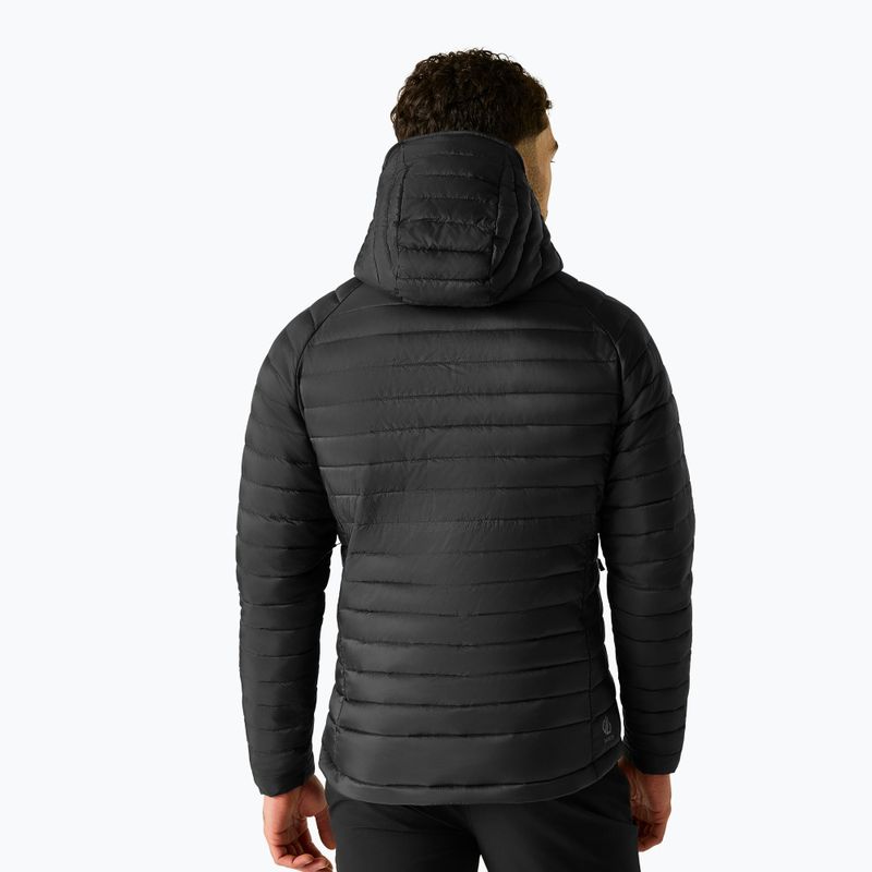 Мъжко скиорско яке Dare 2b Air Lite Jacket black/mango mint 3