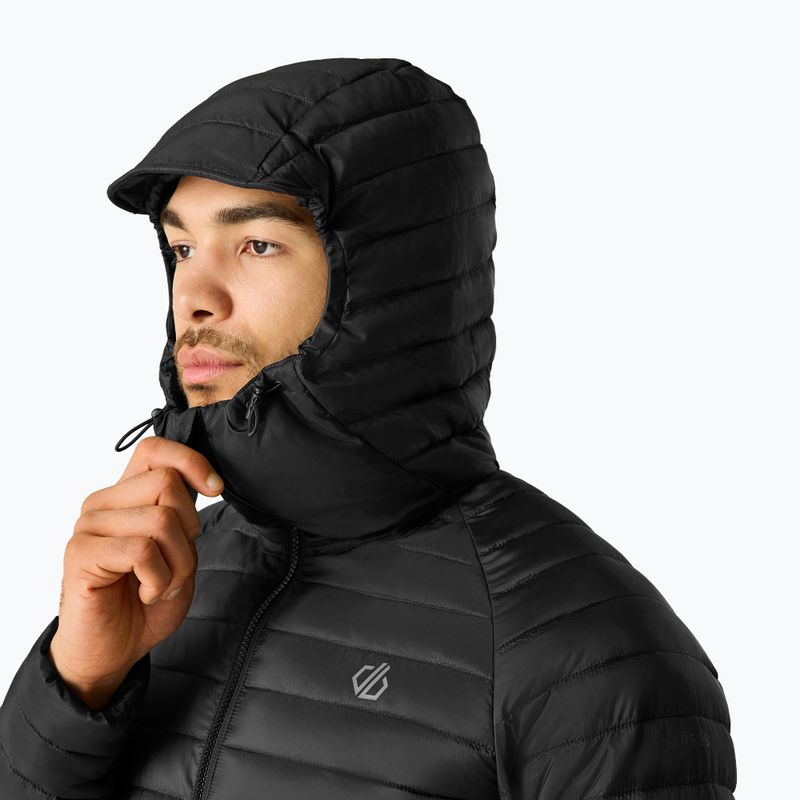 Мъжко скиорско яке Dare 2b Air Lite Jacket black/mango mint 7