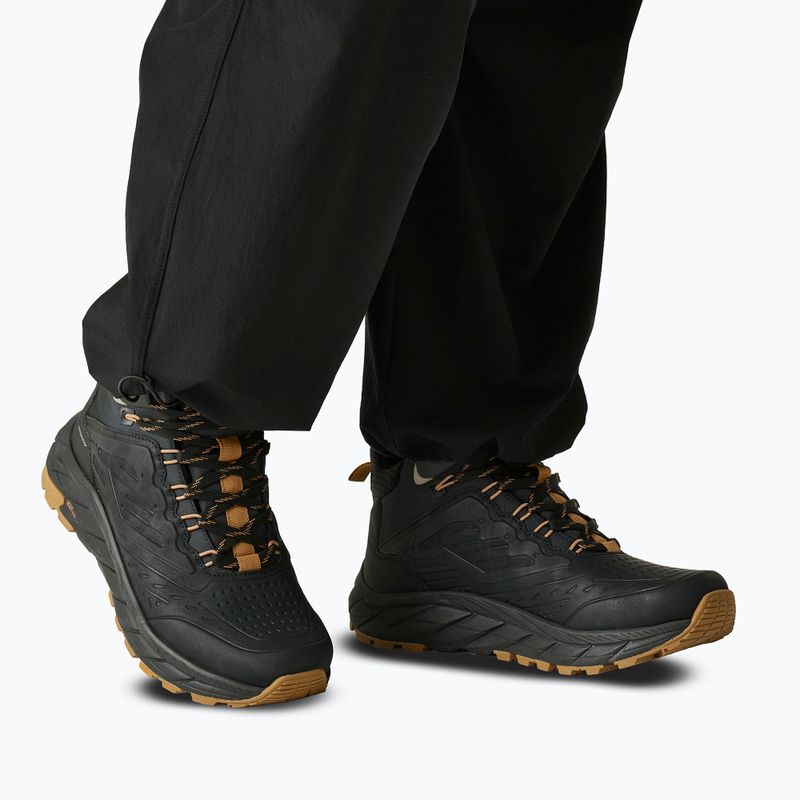 Мъжки туристически обувки REGATTA Derino Mid Black/Rubber 7