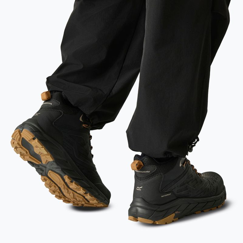 Мъжки туристически обувки REGATTA Derino Mid Black/Rubber 8