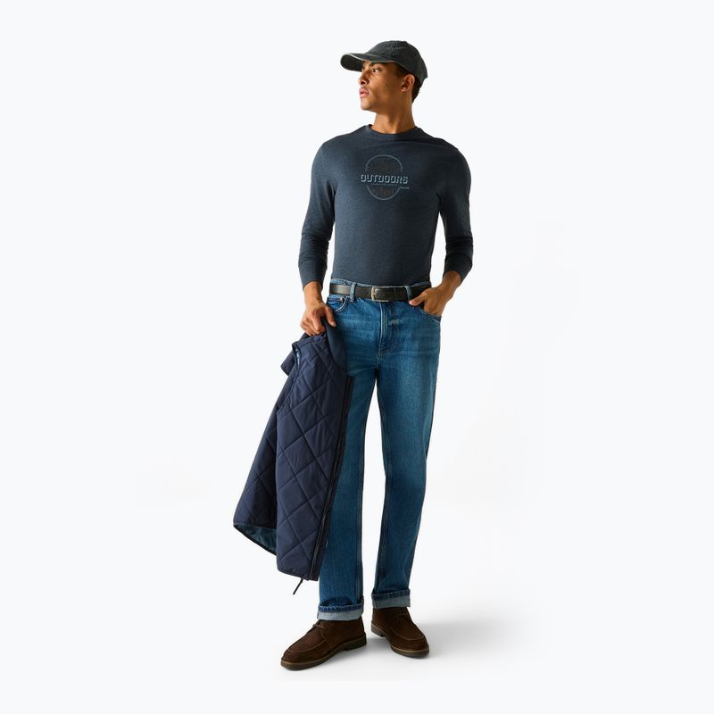 Мъжка блуза с дълъг ръкав  REGATTA Maylow navy original outdoors 2