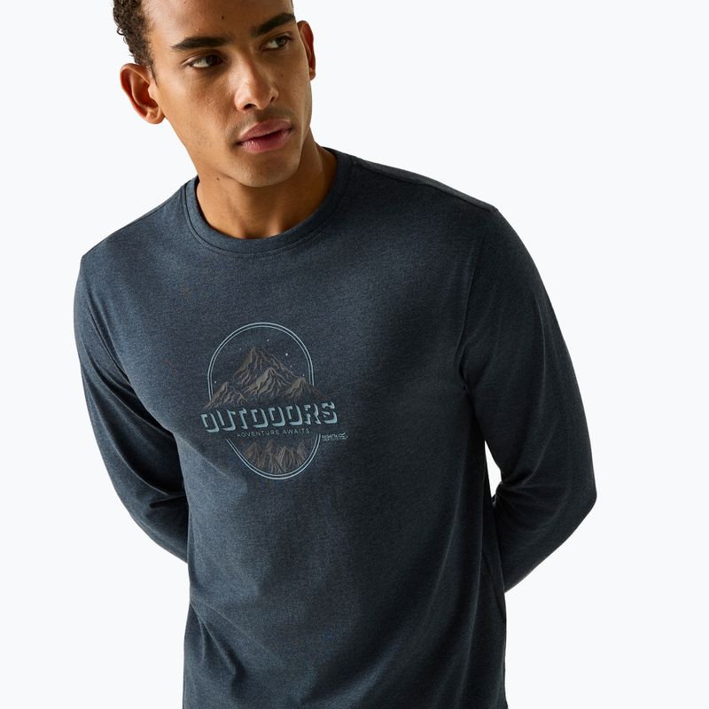 Мъжка блуза с дълъг ръкав  REGATTA Maylow navy original outdoors 4