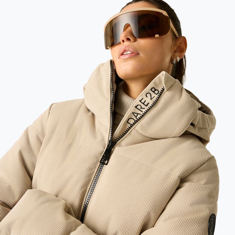 Дамско скиорско яке Dare2B Glitz II Jacket white pepper cord 6