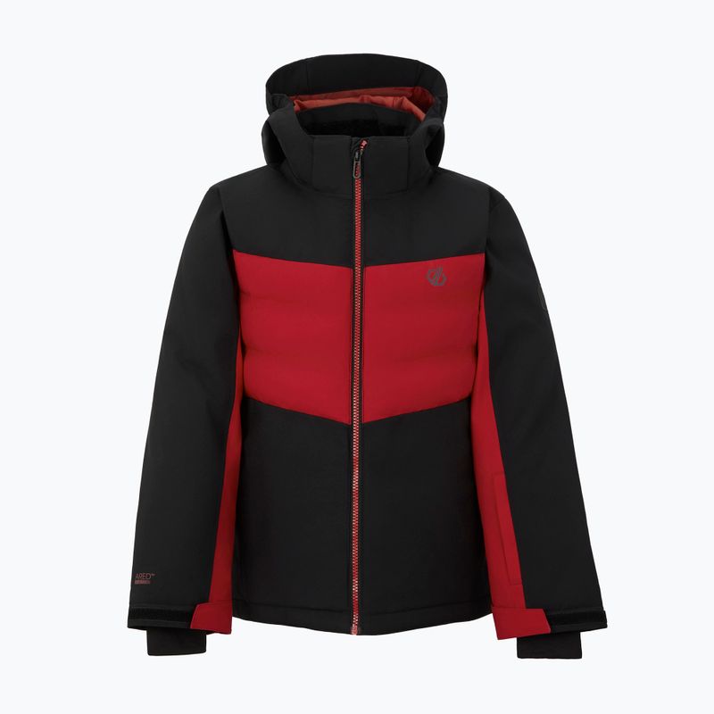Детско скиорско яке Dare 2b Cheery black/danger red 10