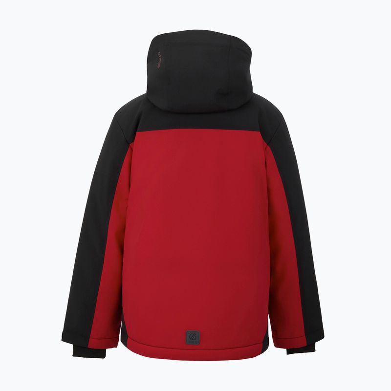 Детско скиорско яке Dare 2b Cheery black/danger red 11