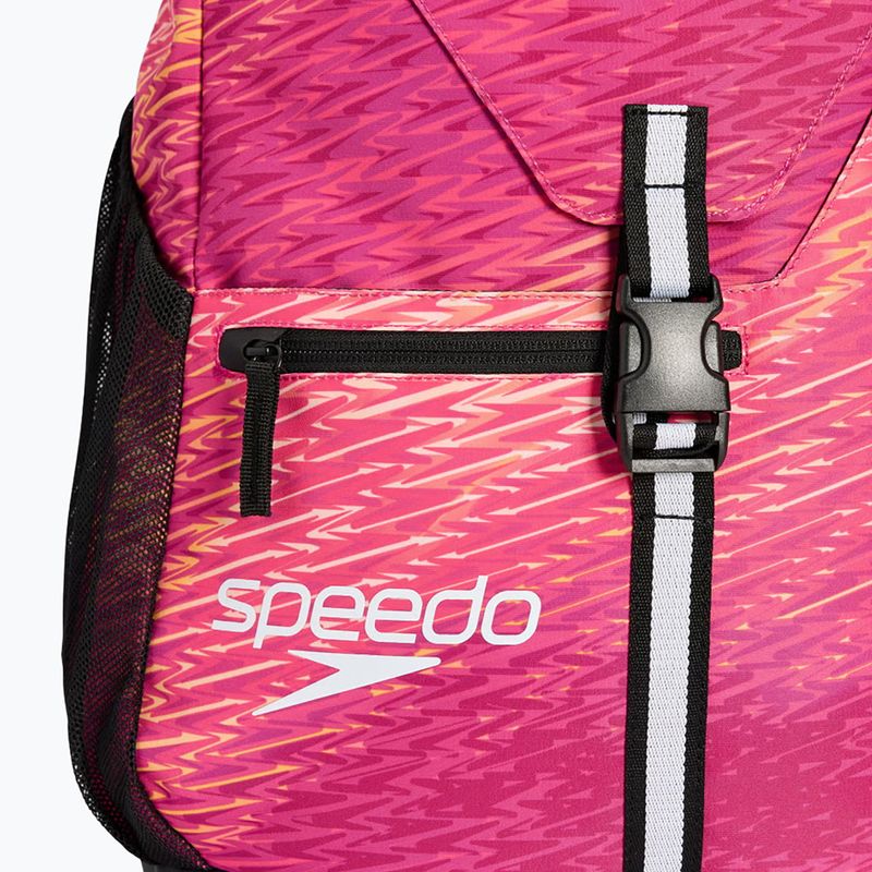Раница за плуване Speedo Team Printed 35 l opaline margarita pink 5