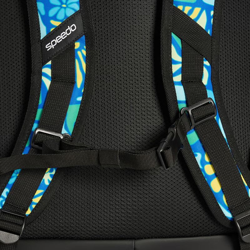 Раница за плуване Speedo Team Printed 35 l summer stamp deep sapphire 6