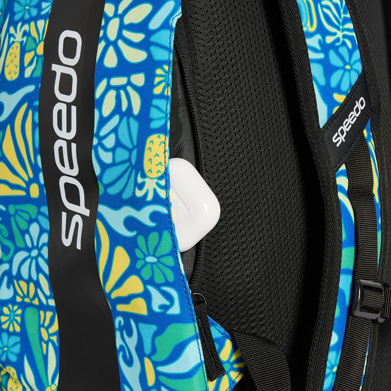 Раница за плуване Speedo Team Printed 35 l summer stamp deep sapphire 8