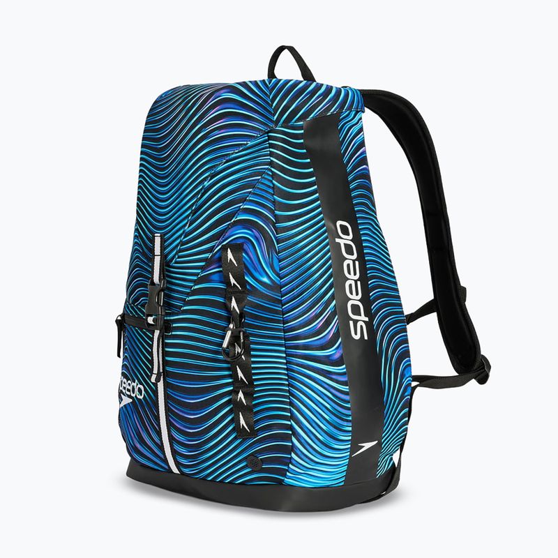 Раница за плуване Speedo Team Printed 35 l summer stamp deep sapphire 2