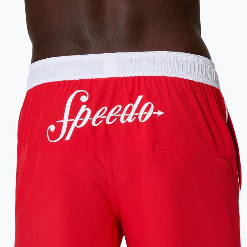 Мъжки бански шорти Speedo Jetstream Retro Logo Volley 16" 8-005082003 high risk red 7