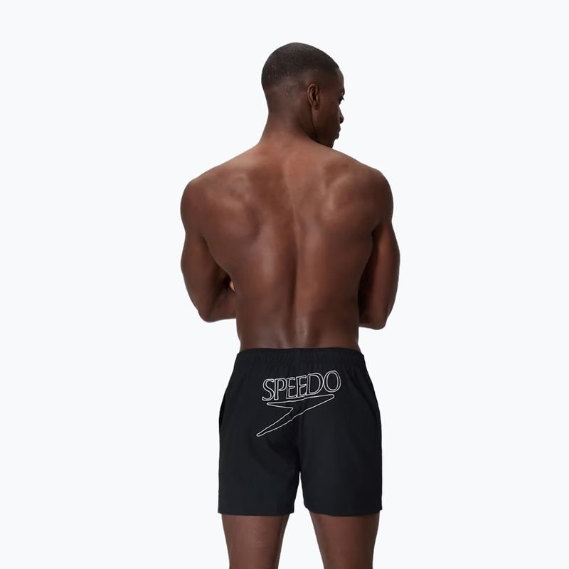 Мъжки бански шорти Speedo Classic Logo Volley 16“ anthracite 2