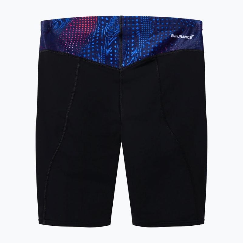 Мъжки шорти за плуване тип клин Speedo Endurance+ Max Compression Jammer black/blue 2