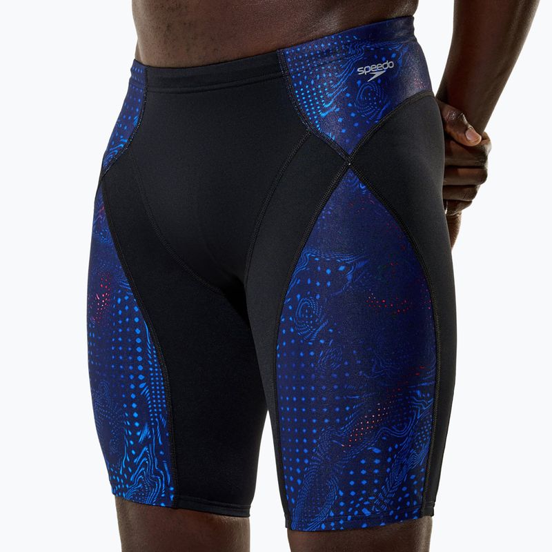 Мъжки шорти за плуване тип клин Speedo Endurance+ Max Compression Jammer black/blue 6