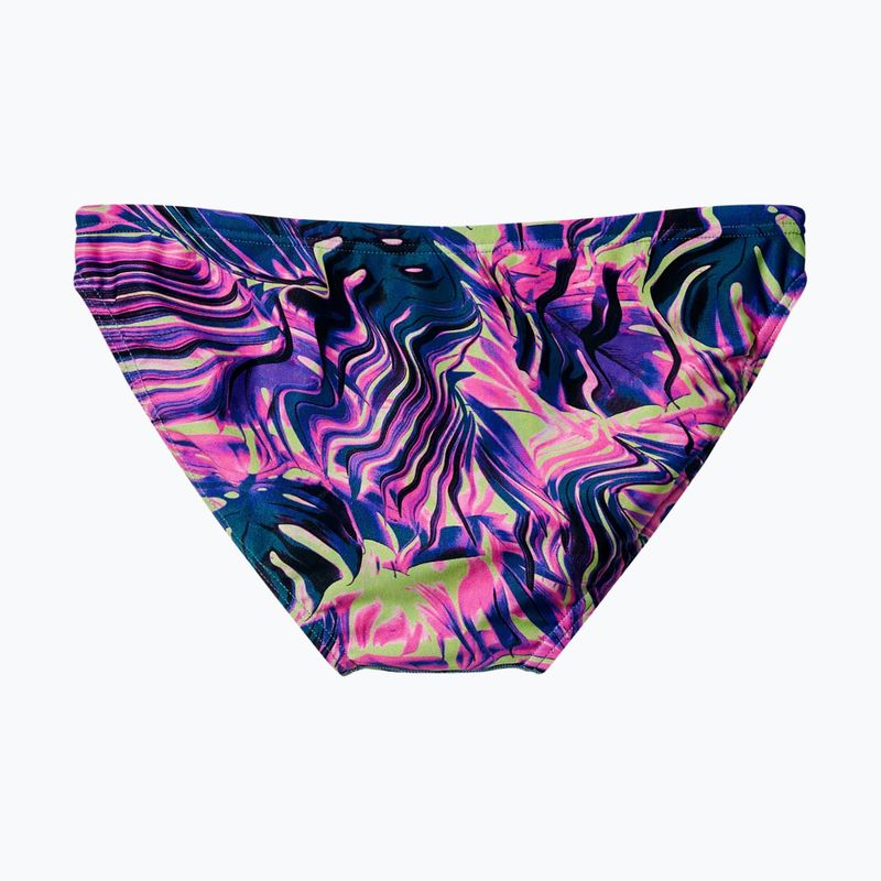 Мъжки слипове за плуване Speedo Printed Brief techno jungle/orchid shine 2
