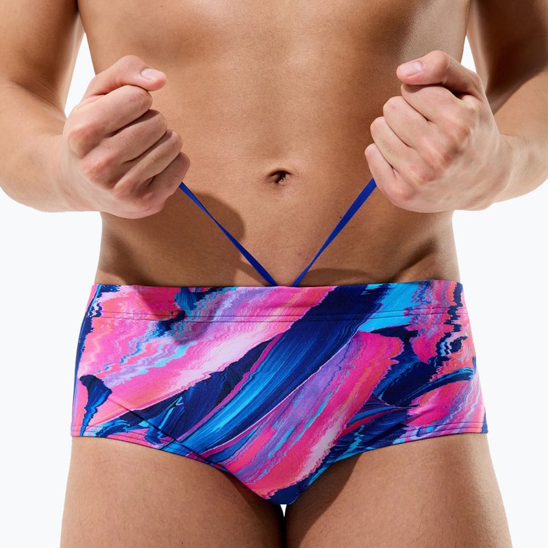 Мъжки боксерки за плуване Speedo Printed 13.5 cm Brief brushy glitch/hope 7