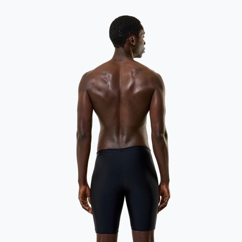 Мъжки шорти за плаж тип клин Speedo Medley Logo Jammer anthracite/hyper teal 4