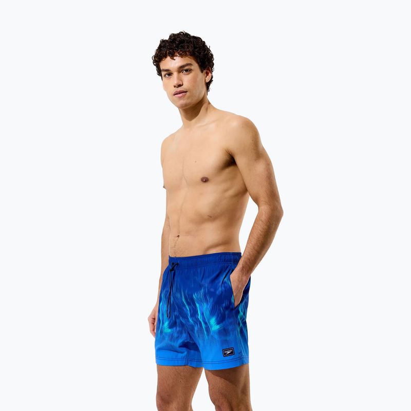 Мъжки плажни шорти Speedo Printed Redondo Edge Volley 16" night watch 3