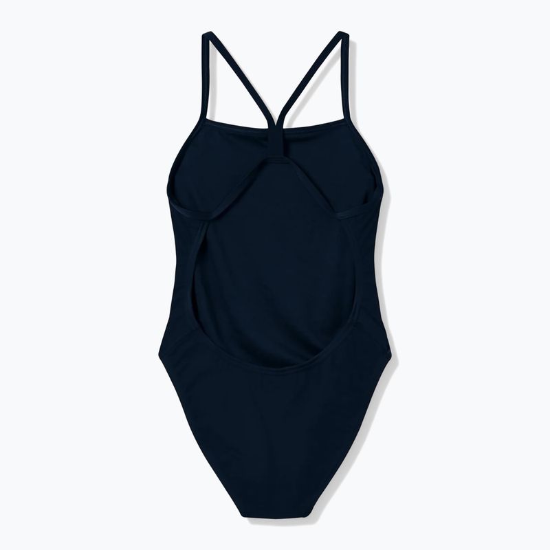 Дамски цял костюм за плуване Speedo Solid Endurancex V-Back 2.0 team black 2