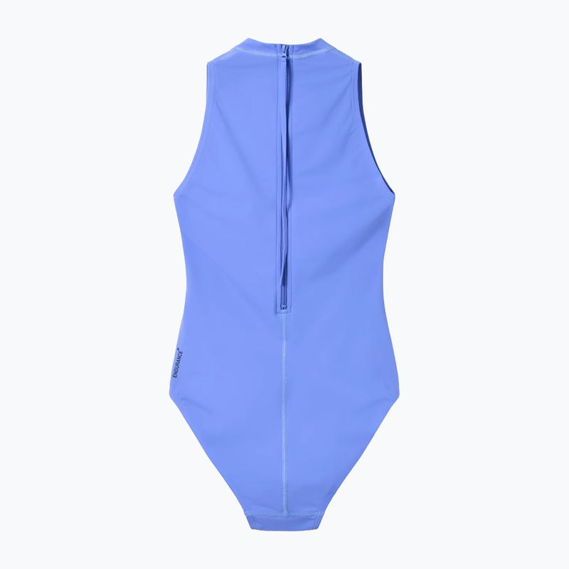 Дамски цял костюм за плуване Speedo Endurance+ Logo Hydrasuit moonlight lavender 7
